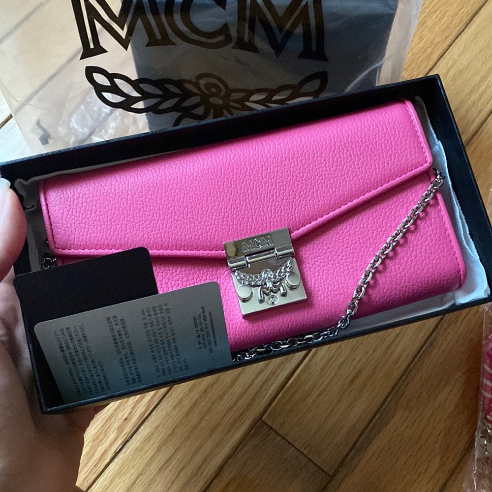 MCM leather crossbody